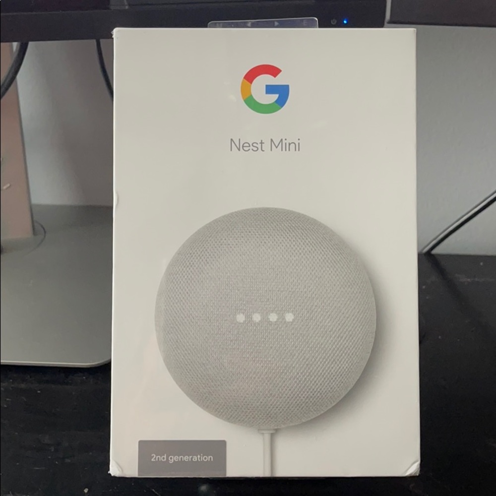 Google Nest Mini 2nd Gen NEW IN BOX!
